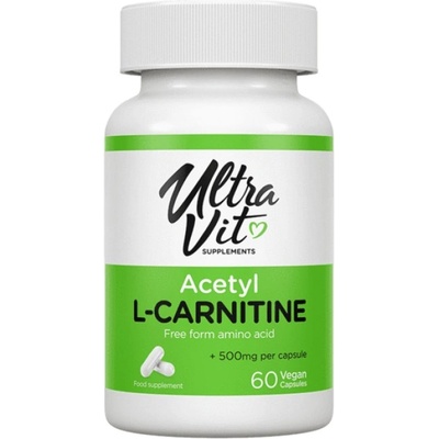 UltraVit by VPLab Acetyl L-Carnitine 500 mg [60 капсули]