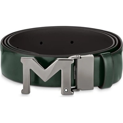 Montblanc M buckle green pánský opasek