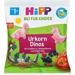 HiPP Био Зърнени динозаври с плодове - 30 гр