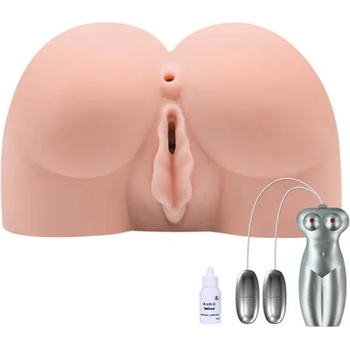 Image 1 of LyBaile Вибро вагина и анус Кибер Кожа "SNUG FIT" с глас 15 x 16 см