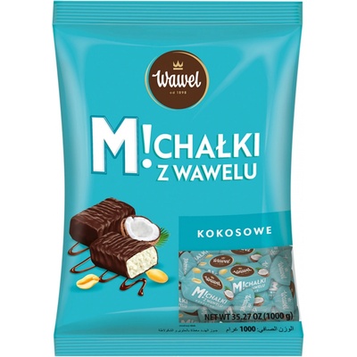 Wawel v čokoládě Michalky Kokosové 1 kg