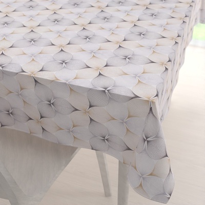 Biante Dekorační obdélníkový ubrus PML-031 Designové geometrické obrazce na bílém 60x100cm