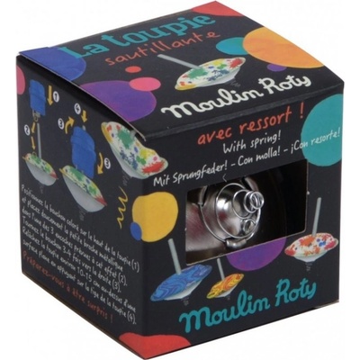 Moulin Roty Super skákací káča fialová – Zboží Mobilmania