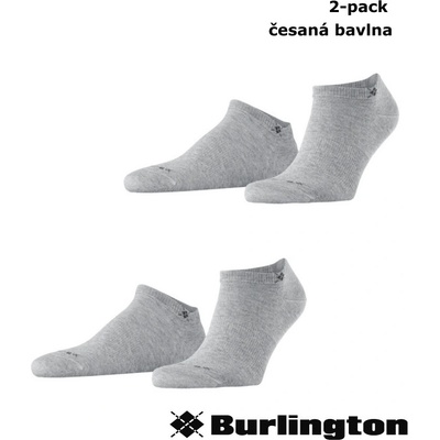 Burlington dámske Everyday Sneaker 2-Pack Grey
