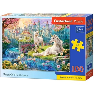 Castorland Пъзел Castorland от 100 части - Царството на еднорозите (B-111367) - ozone