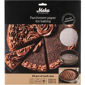 MAKU Кръгли хартии за печене 60бр. 3 размера (tb-maku-641244)