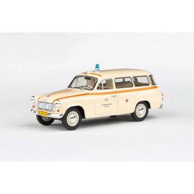 Abrex Škoda 1202 1964 sanitní vůz ZS Praha 155 1:43