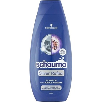 Schauma Silver Reflex 400 ml šampon s fialovými pigmenty