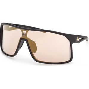 Adidas Мъжки очила Adidas eyewear Alkator Mirror S3 Running glasses - Matte Black / Amber Gold - размер One Size (205-7183-0211)