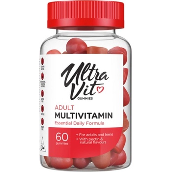 UltraVit by VPLab Adult Multivitamin Gummies [60 желирани бонбони] Портокал и Ягода