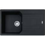 Franke Urban - Мивка от Fragranite UBG 611-86, 86x50 cm, оникс 114.0700. 112 (114.0700.112) Мивка за вграждане