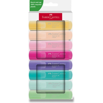 Faber Castell Textliner 46 Pastel sada 8 ks