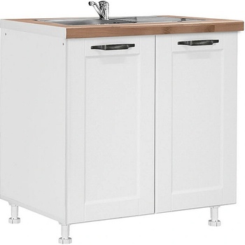 Matis Кухненски шкаф долен за мивка contempo d80 s бял