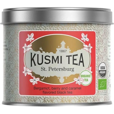 Kusmi Tea Черен чай ST. PETERSBURG, 100 г насипен чай в кутия, Kusmi Tea (KUSMISAIN125)