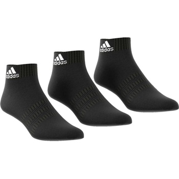 adidas ponožky Performance CUSH ANK 3 PÁRY Čierna