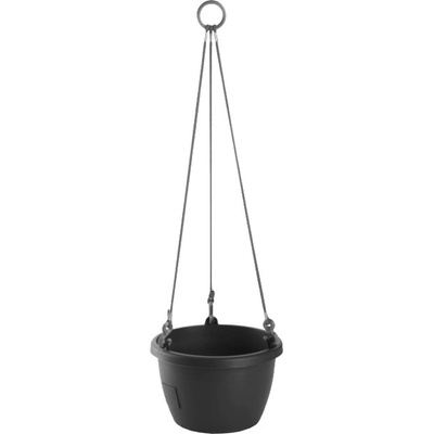 Plastkon Samozavlažovací závesný Marina 30 cm flitr antracit
