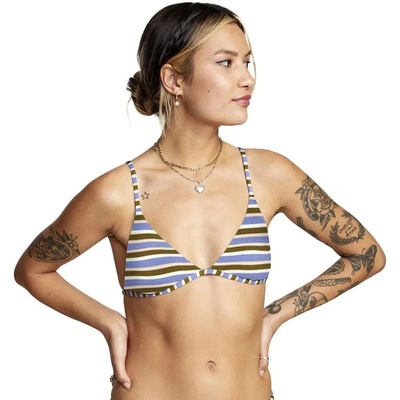 RVCA For Days Triangle bikini top - Blue (Multi)
