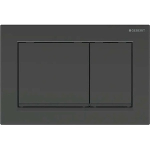 Geberit Omega20 - Бутон за казанче, черен гланц 115.080. DW. 1 (115.080.DW.1)