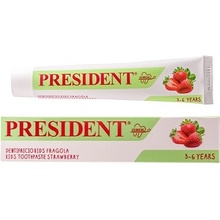 PresiDENT gel děti 3-6let Jahoda 50 ml