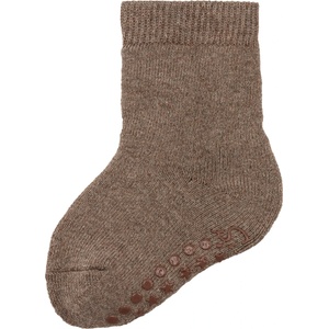 Sterntaler Детски пантофи Sterntaler Kids' ABS Plain Wool Socks Slippers - Braun Melange - размер 33/34 (EU) (702-4225-0419)