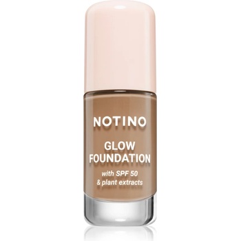 Notino Glow Foundation With SPF 50 & Plant Extracts озаряващ фон дьо тен SPF 50 01 Medium Deep Neutral 30ml
