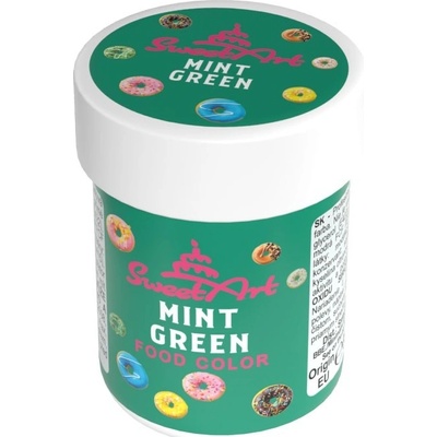 SweetArt gélová farba Mint Green 30 g