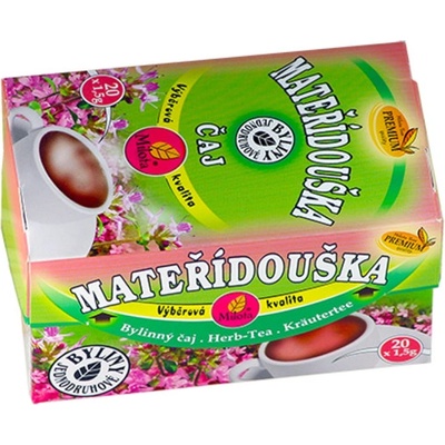 Milota MATEŘÍDOUŠKA ČAJ 20 x 1,5 g