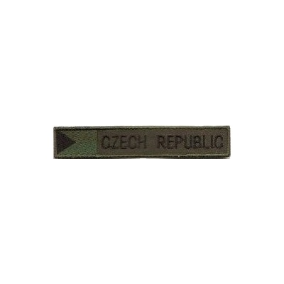 ALFA TACTICAL Nášivka Czech Republic s vlajkou, bojová (A-18)