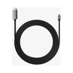 Satechi USB-C To HDMI 2.1 8K Cable (Mac Devices up to 4K/60Hz, 8K/60Hz, 4K 60Hz/120Hz, 2K/ 40Hz, 1080P/500Hz, Dynamic HDR10+ HDCP 1.4 & HDCP 2.3) - Space Grey (ST-YH8KCM)