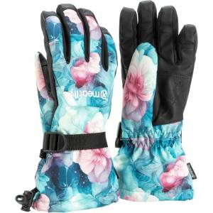 Meatfly дамски ръкавици Gazie Pink Flowers Meatfly | Rozov | ЖЕНИ | M
