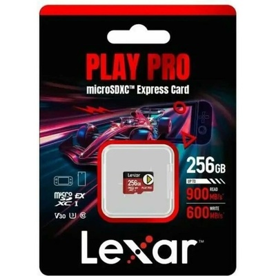 Lexar 256GB microSDXC Express PLAY Pro LMSXPS0256G-BNNNG