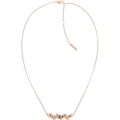 Calvin Klein Slušivý bronzový s krystaly luster 35000230