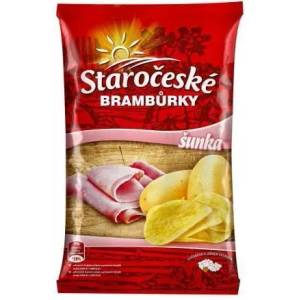 Staročeské Старобохемски чипс с шунка 80 г