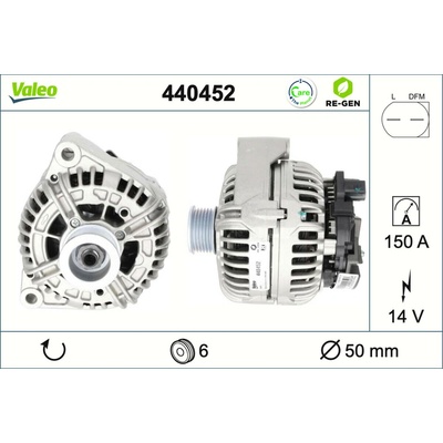 Alternátor VALEO 440452