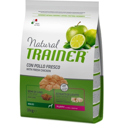 Nova Foods Trainer Natural Maxi Puppy kura 3 kg