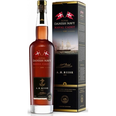 A.H. Riise Royal Danish Navy Naval Cadet 40% 0,7 l (kartón)