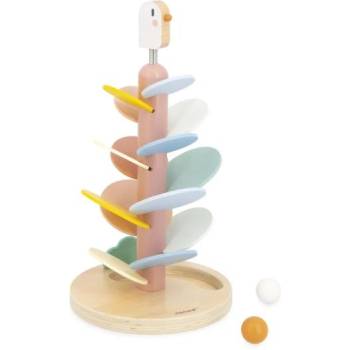 Janod Sweet Cocoon Дървена писта за топчета Птичка