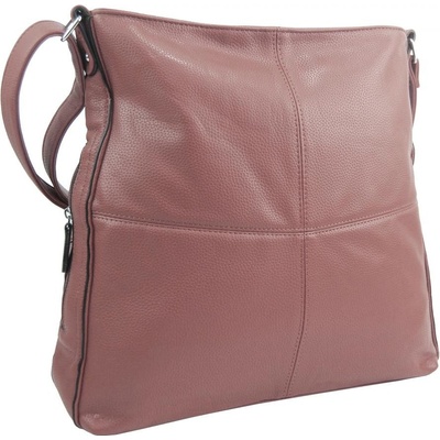 Barebag praktická veľká dámska crossbody kabelka 47-MH staroružová