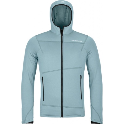 Ortovox fleece light Hoody glacier grey