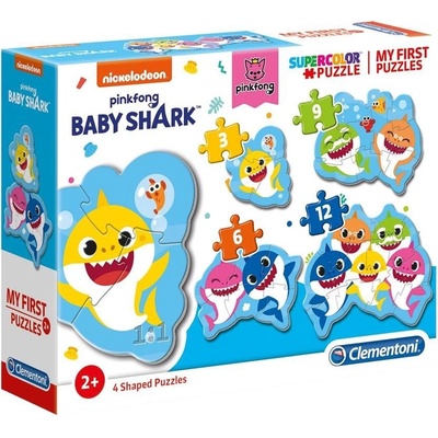 Clementoni pro nejmenšíMy first 4v1Baby žralociBaby Shark 20828