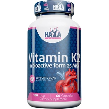 Image 1 of Haya Labs Vitamin K2-MК7 100 mcg [60 капсули]