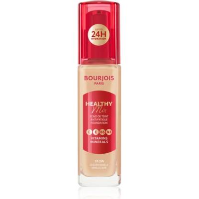 Bourjois Healthy Mix озаряващ хидратиращ фон дьо тен 24 часа цвят 51.2W Golden Vanilla 30ml