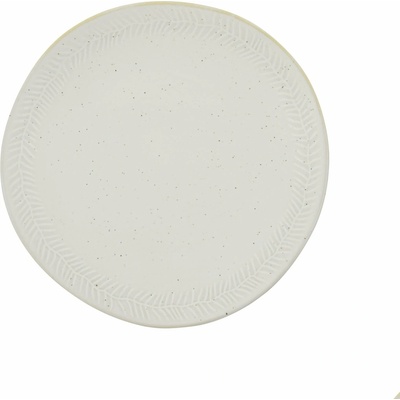 House Doctor Kameninový tanier Serve Off-white 22,5 cm