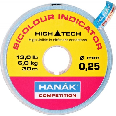 Hanák Dvoubarevný indikátor Competition Bicolour Indicator Line 30m 0,20mm 4,4kg