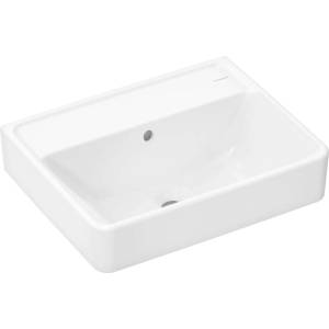 Hansgrohe Xanuia Q - Умивалник 50x39 см, с преливник, без отвор за смесител, бял 60232450 (60232450)