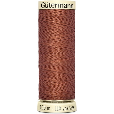 847 Univerzální šicí nit Gütermann 100% PES, hnědá