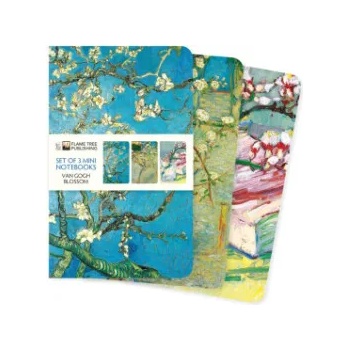 Flame Tree Publishing Vincent van Gogh: Blossom Set of 3 Mini Notebooks | Flame Tree Studio