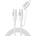 4smarts ComboCord CL USB-C to USB-C and Lightning Cable - качествен многофункционален кабел USB-C към USB-C или Lightning (150 см) (бял)