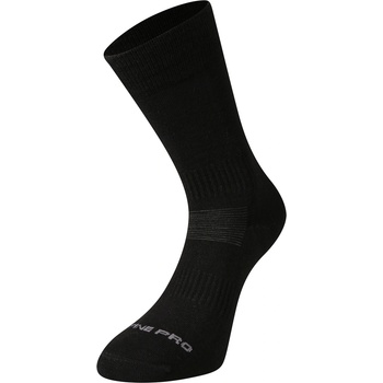 ALPINE PRO Антибактериални чорапи от мериносова вълна ALPINE PRO ERATE черни ALPINE PRO | Cheren | МЪЖЕ | S