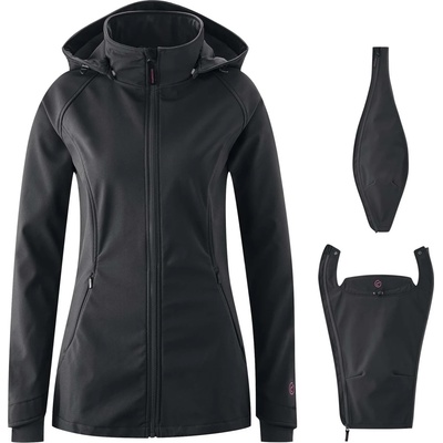 Mamalila Дамско софтшел яке Mamalila Women's Softshell-Tragejacke Allrounder Fit Softshell jacket - Black - размер 3XL (103-2661-0218)